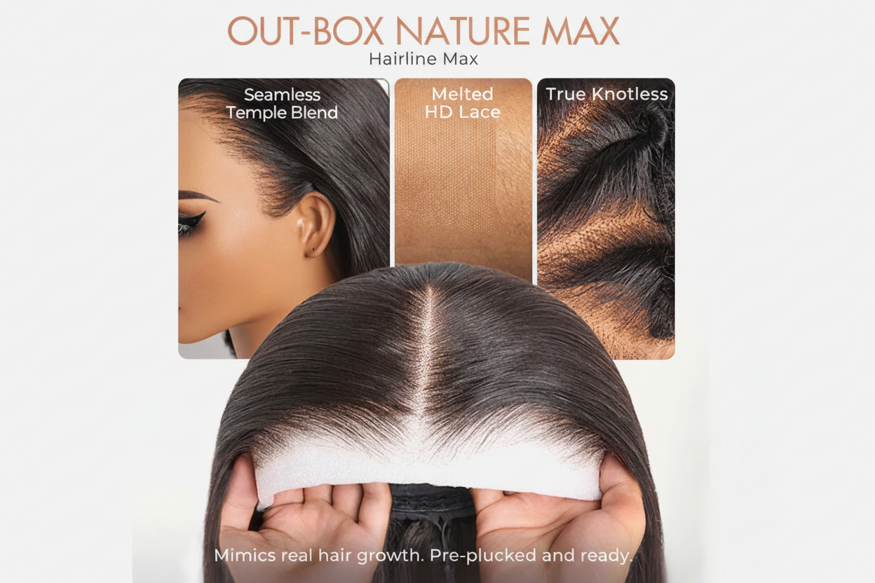 Pull Go Drawstring Glueless Wig Water Wave Wig