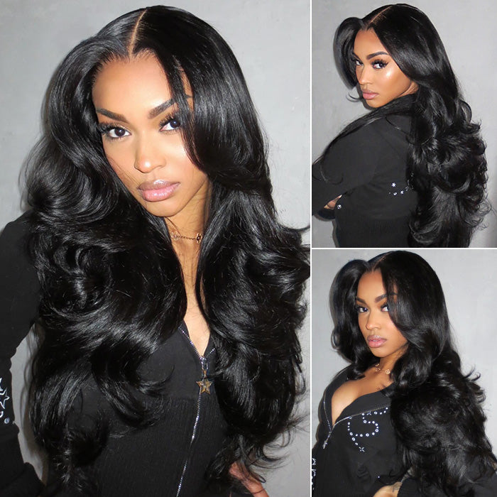 Pre-styled Butterfly Haircut Pop Layers Wig 250% Density 6×5 Wear Go Glueless Wig
