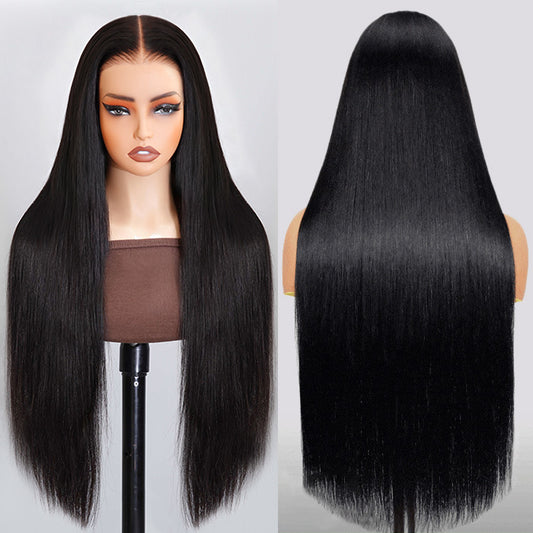 Pull Go 13×6 Straight Glueless Full Frontal Hd Lace Wig Pre-everything 250% Density
