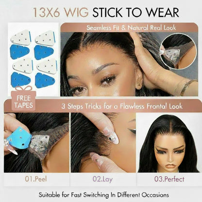 Pull Go Drawstring Glueless Wig Water Wave Wig