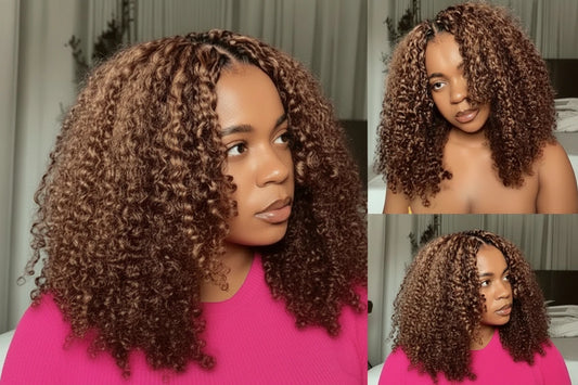 Burmese Curly Feather Crochet Human Hair Extensions 4/30/27 Highlight Pre-Separated Reusable Miracle Knots Boho Braiding Hair