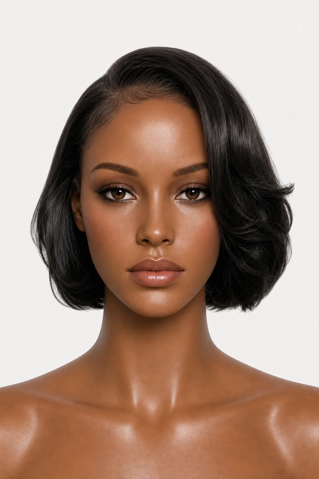Natural Blowout Layer Cuts Straight Short Bob Wig 6×5 Pre-everything Glueless Wig 180% Density