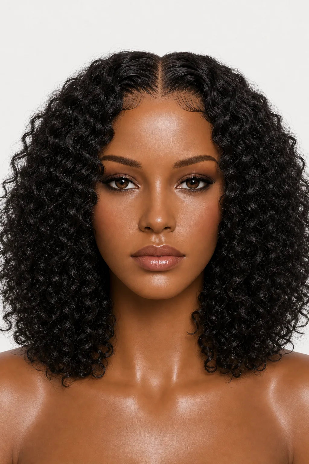 Glueless Hd Lace Frontal Wigs 6×5 13×4 Bouncy Deep Curly Hair 180% Density